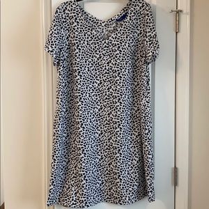 Animal print black and white Apt 9 Dress XL